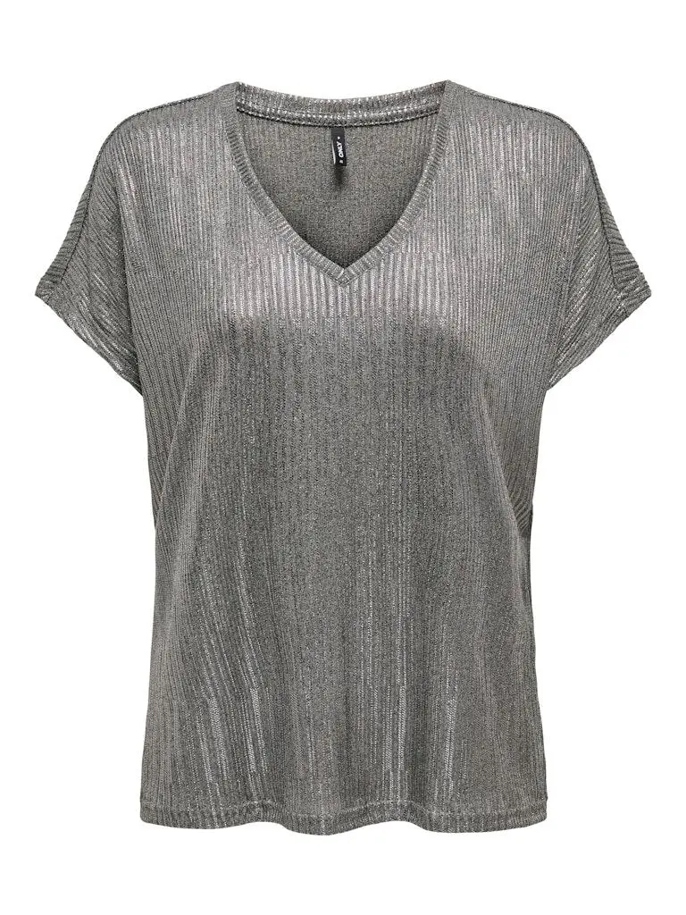 ONLMIRINDA S/S V-NECK TOP PRI