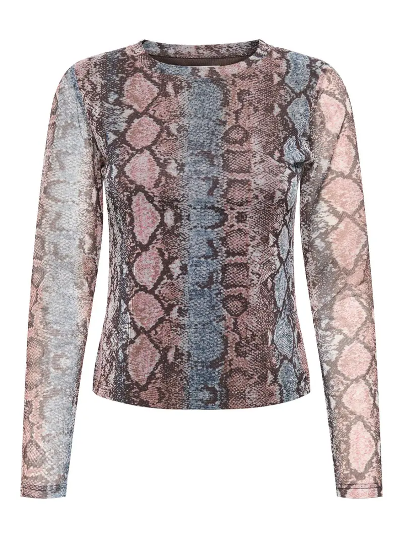 ONLNOVA L/S MESH TOP