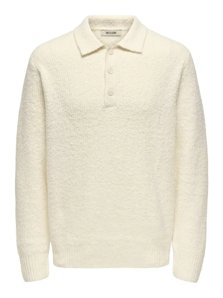 ONSDALE RLX LS POLO KNIT NOOS