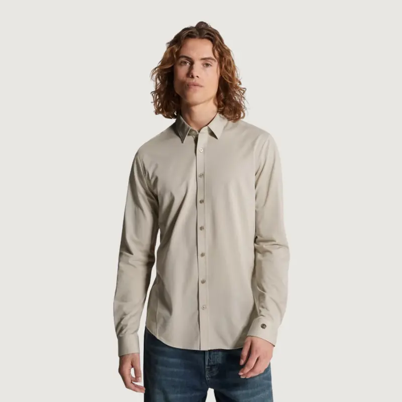Overhemd van jersey