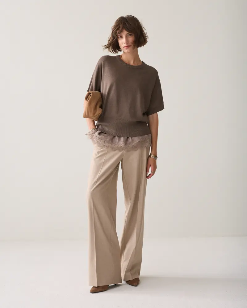 Oversized zachte trui