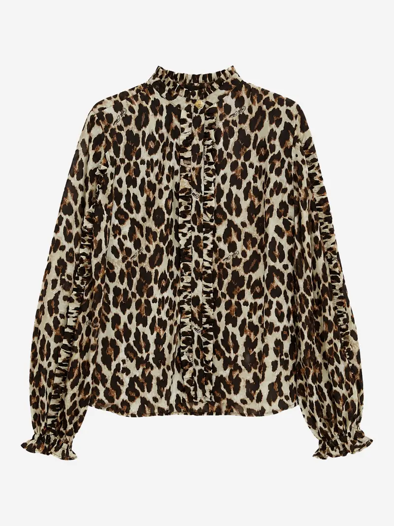 palesa blouse bali brown