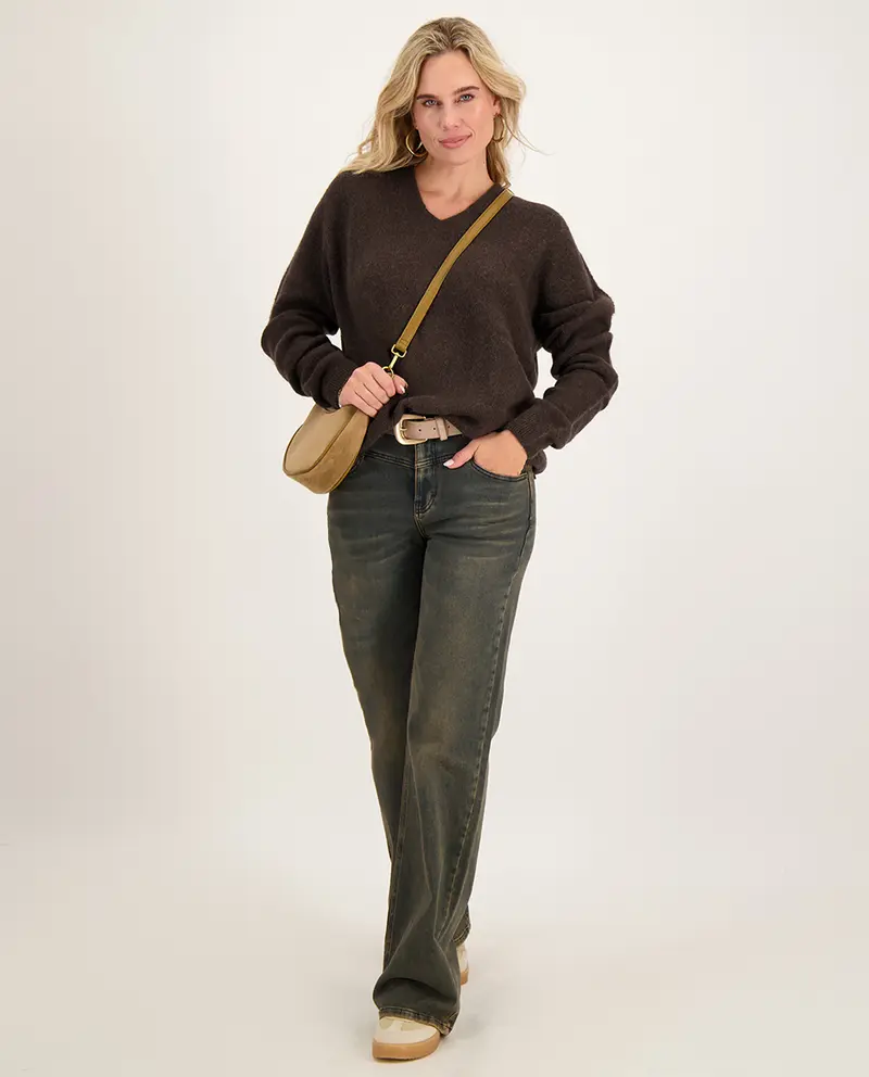 Pant Anna Jogg Denim | Washed Denim