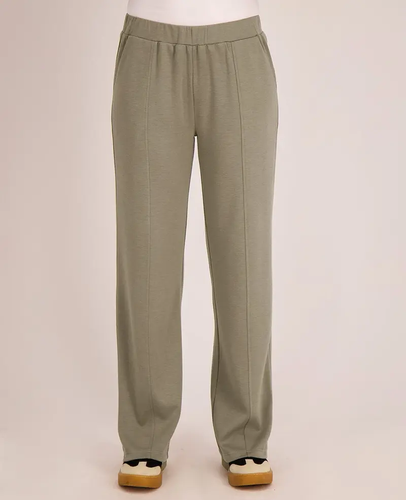 Pant Chloé | Olive Melange