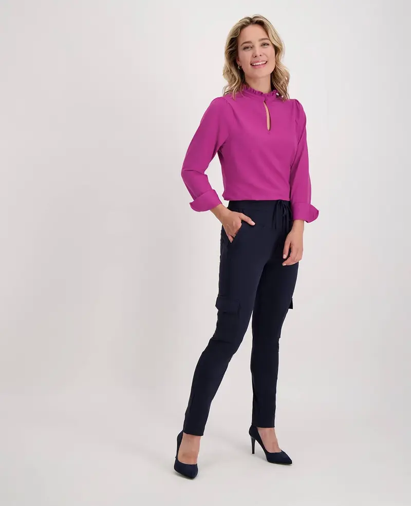 Pant Elize Travel | Donkerblauw