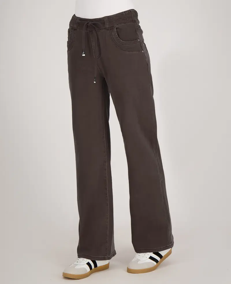 Pant Fleur Jogg Denim | Coffee