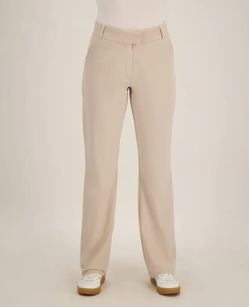 Pant Jasmin Travel ++ | Warm Greige