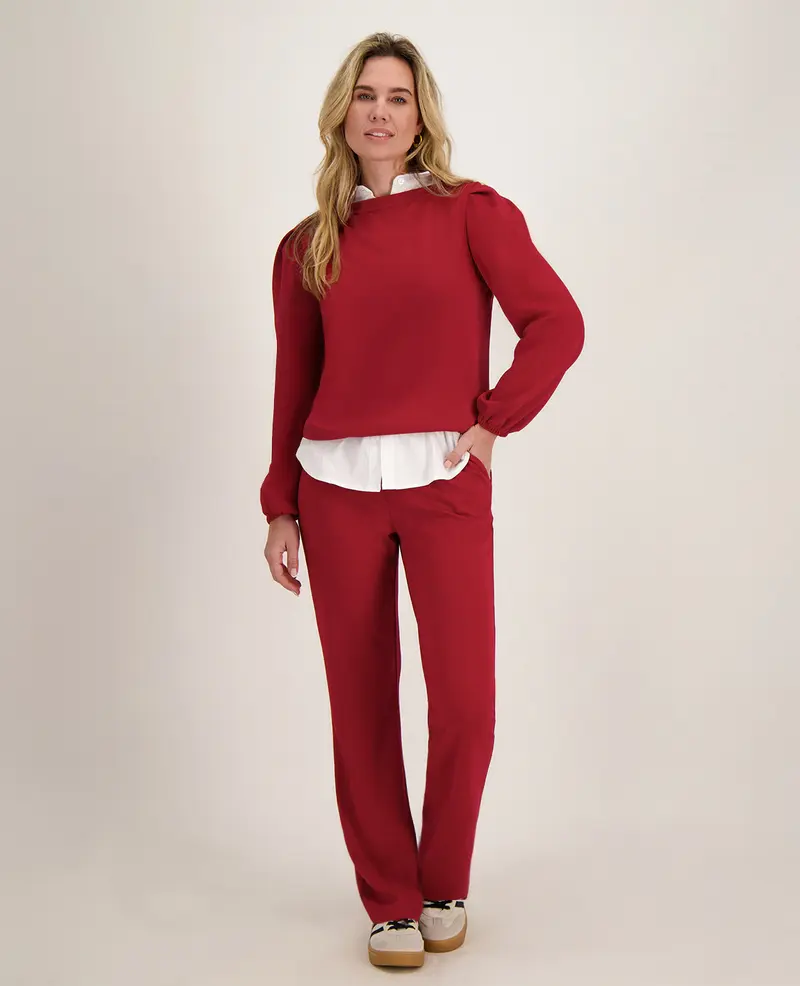 Pant Lily | Red Melange