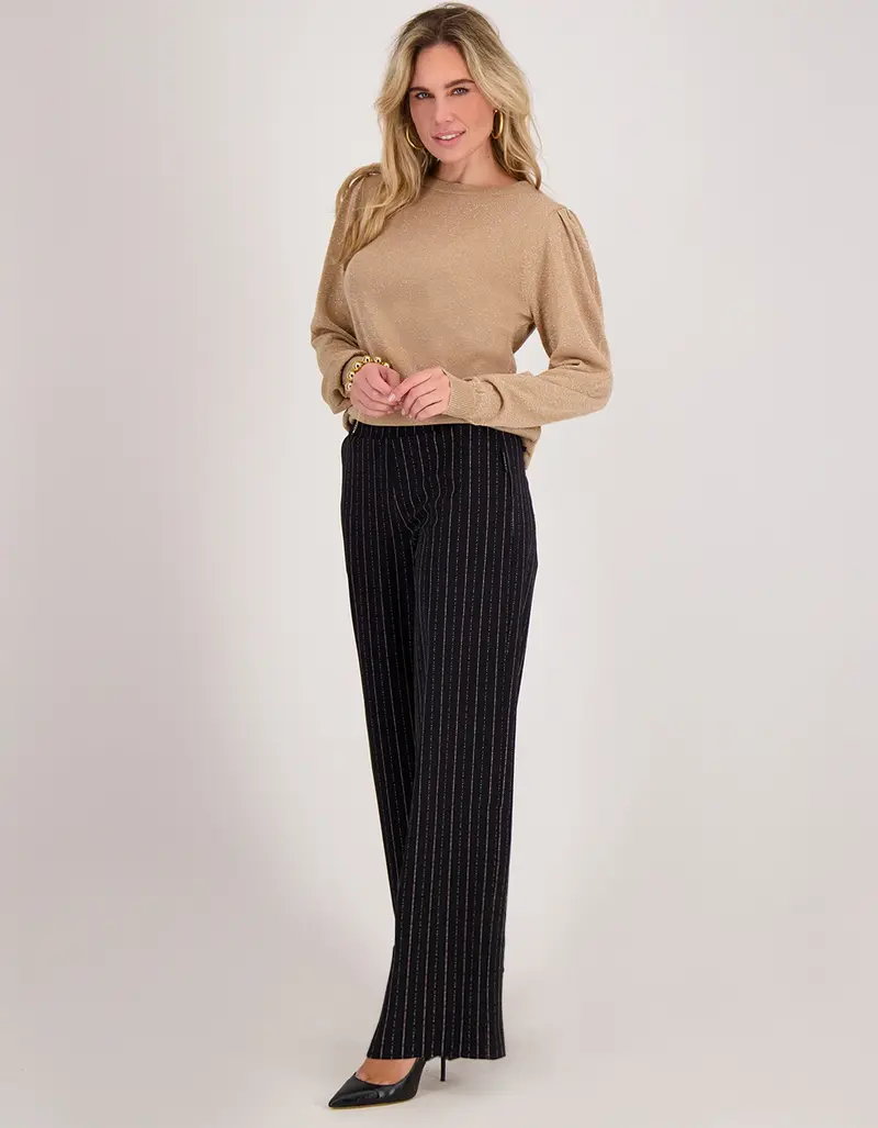 Pant Lizzy Travel ++++ | Off Black / Multicolor