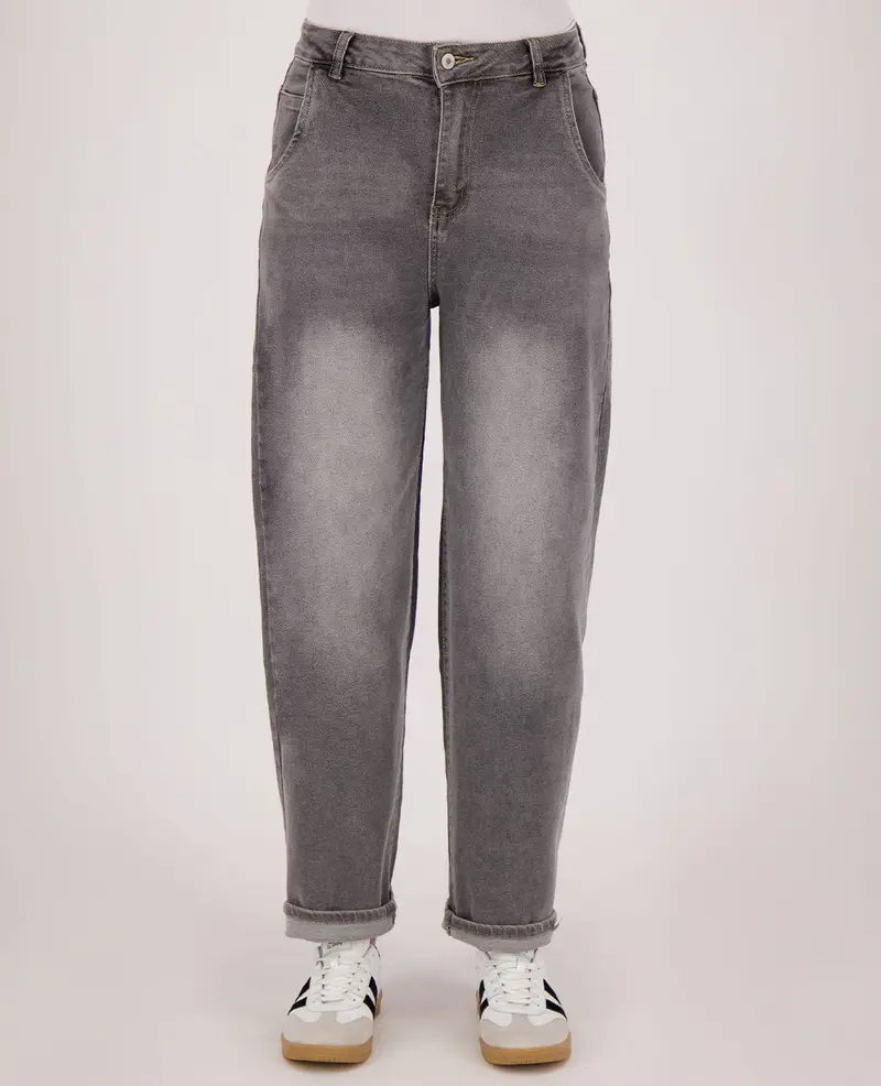 Pant Stretch Denim | Grijs