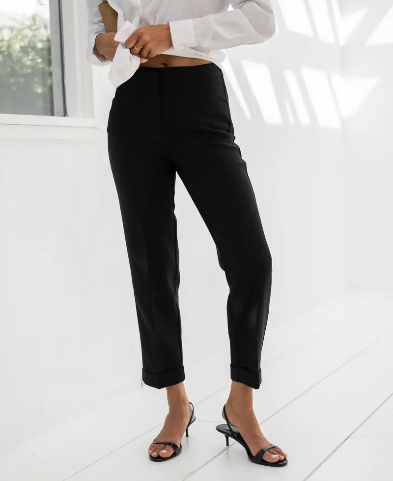 Pantalon 7/8 LE FAUBOURG Zwart