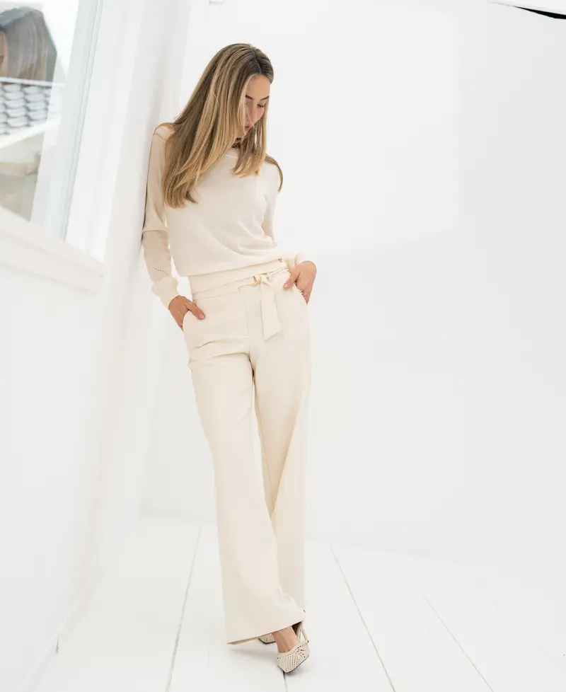 Pantalon LA WENDE Cream