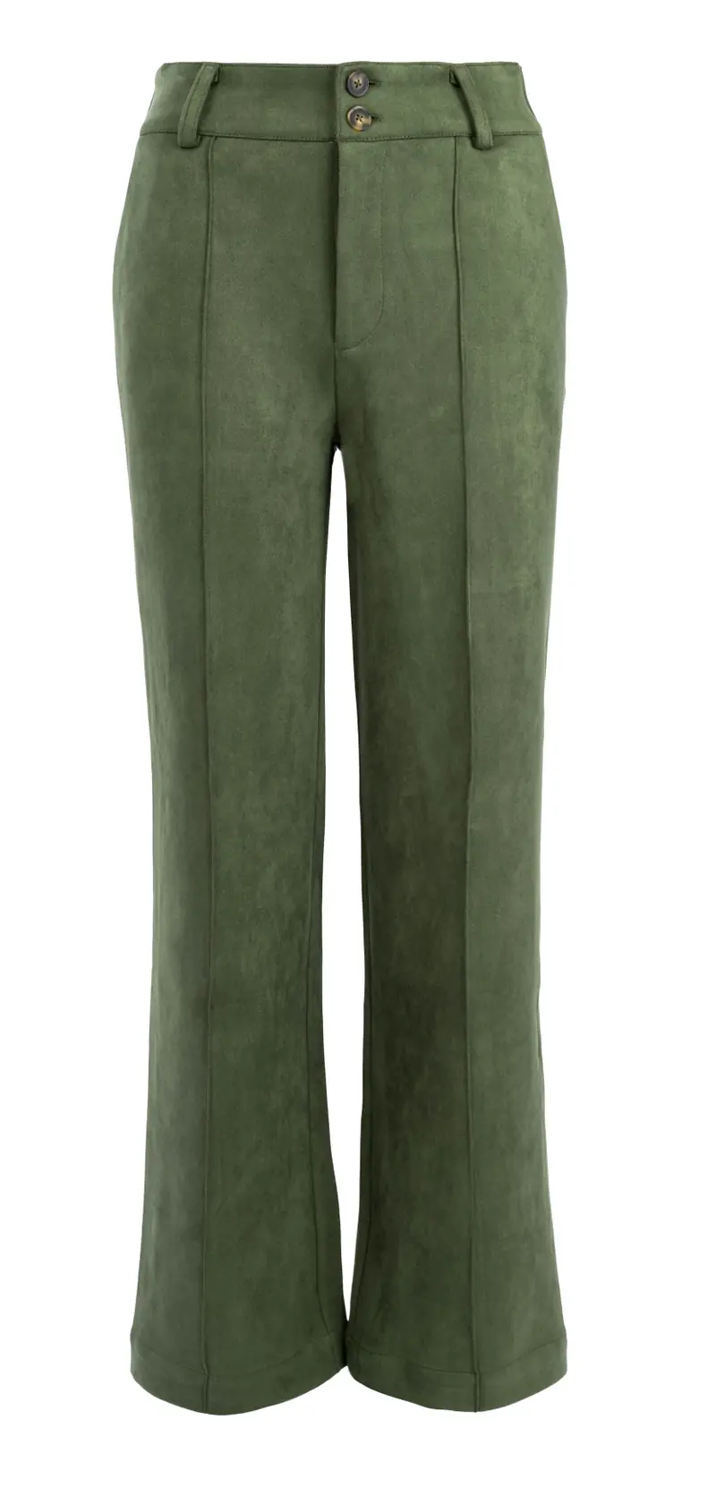 Pantalon Pilar 2B-RMJ Suedine | Deep Army