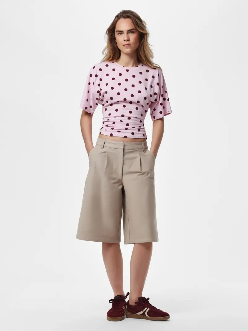 PCALLI SS O-NECK TOP
