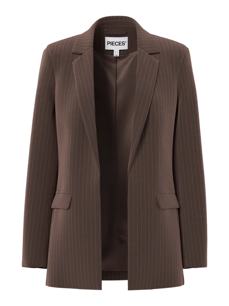 PCBOZZY LS LOOSE STRIP BLAZER QX