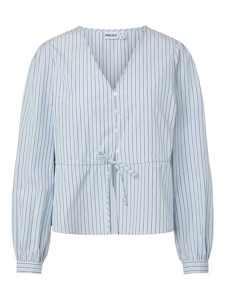 PCEVERSON L/S TOP WVN BC