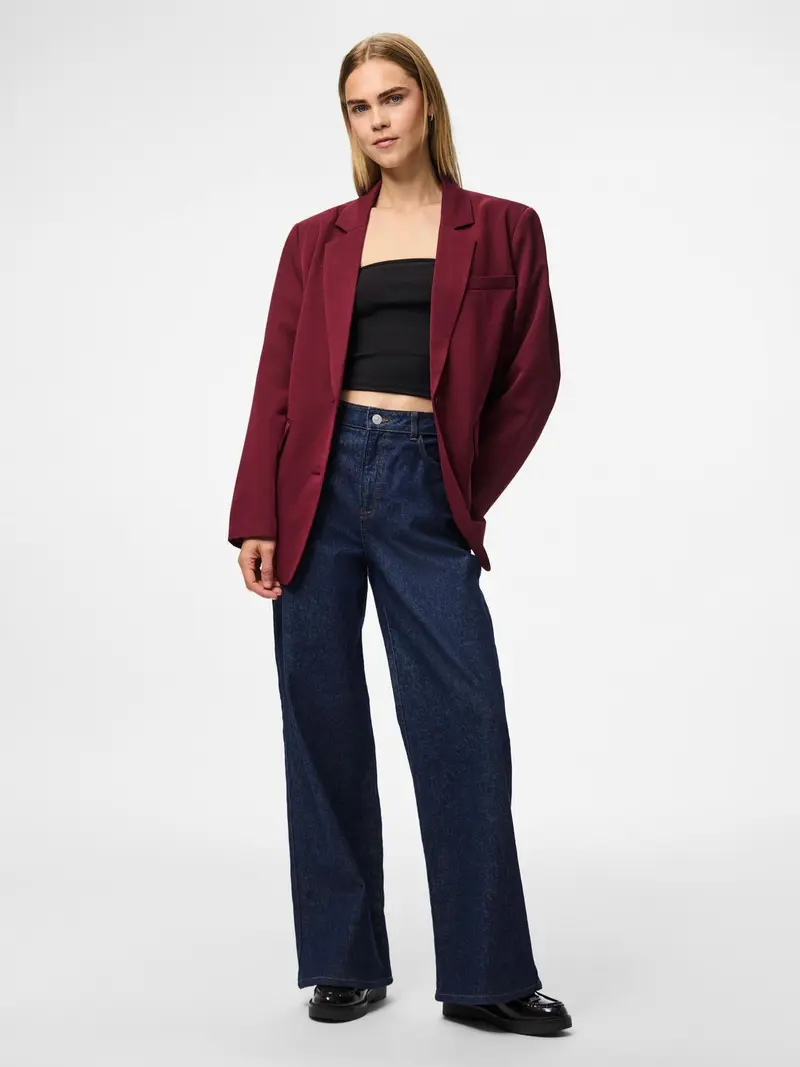 PCKAMIL LS LOOSE BLAZER