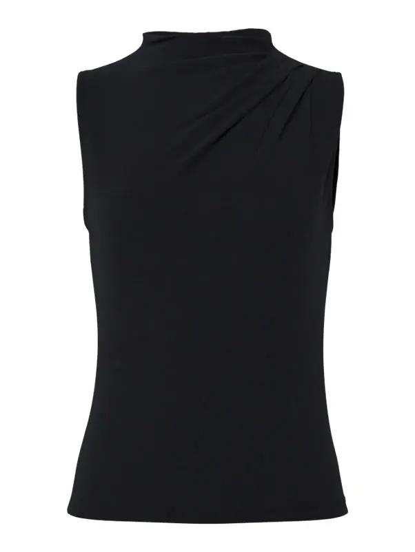 PCMADISON SL DRAPED TOP JRS N
