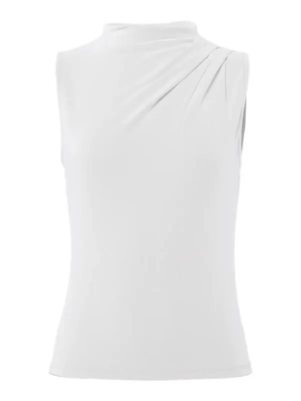 PCMADISON SL DRAPED TOP JRS N