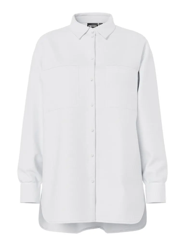 PCMELIA LS LOOSE SHIRT WVN NO
