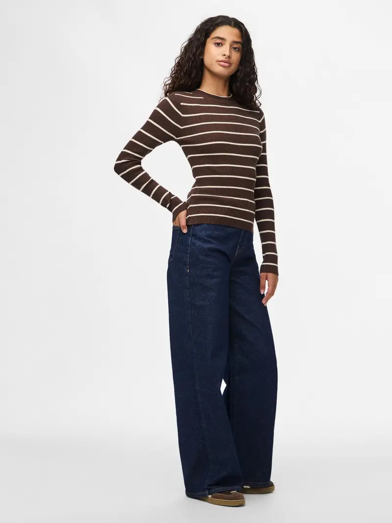 PCMIRA NEW LS O-NECK KNIT