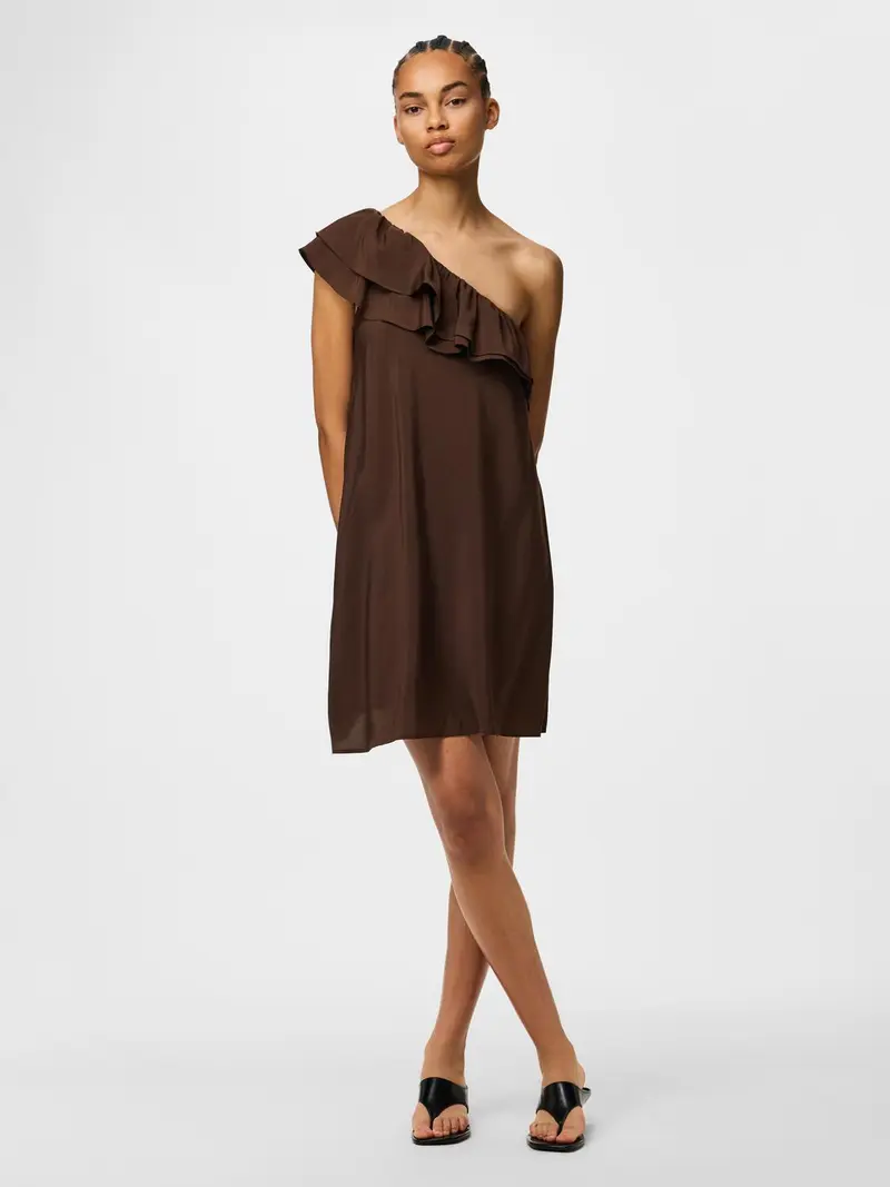 PCPENELOPE ONE-SHOULDER DRESS
