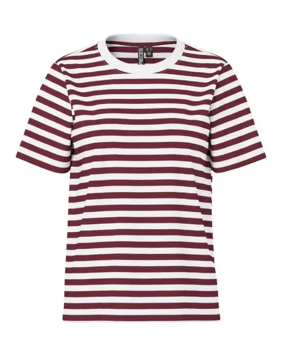 PCRIA SS TEE STRIPES JRS NOOS