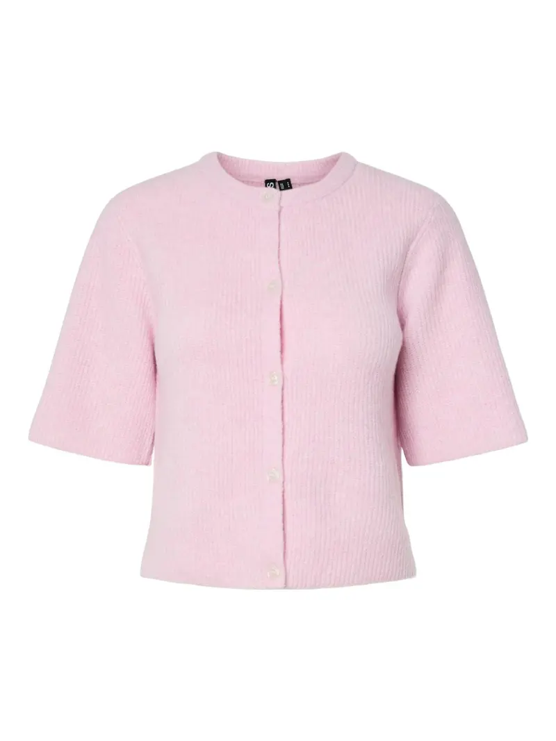 PCSILLY SS O-NECK KNIT CARDIG