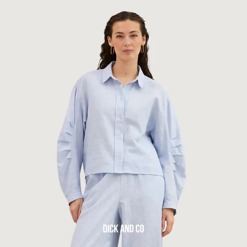 Penny Pinstripe Blouse