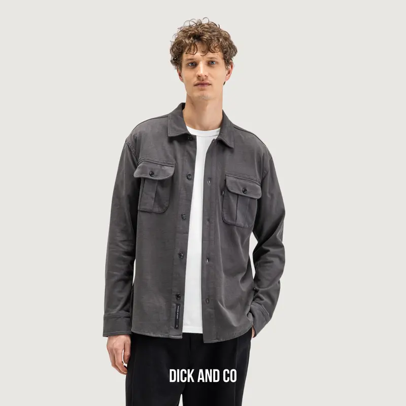 Phil Peached Jersey Overshirt