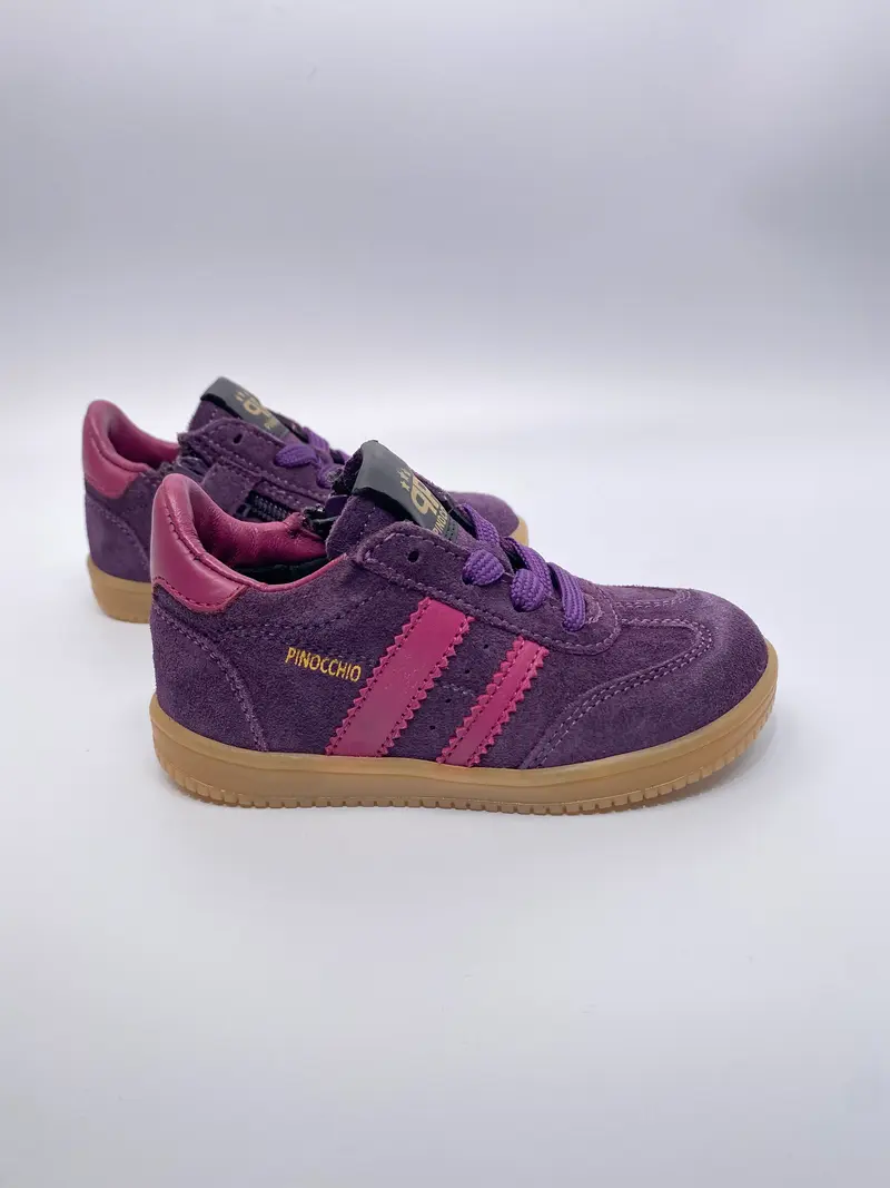 Pinocchio P1511 paars fuchsia sneaker