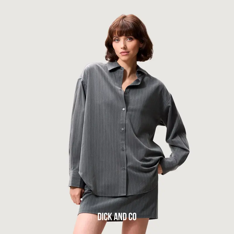 Pinstripe blouse (2504021602)
