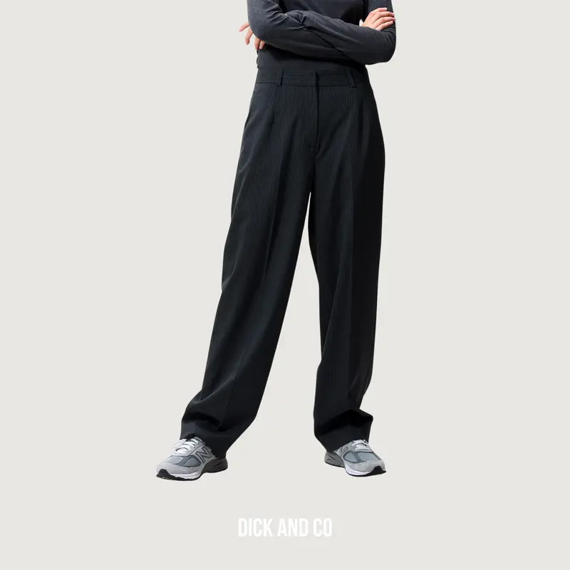 Pinstripe tapered broek (2504023008)