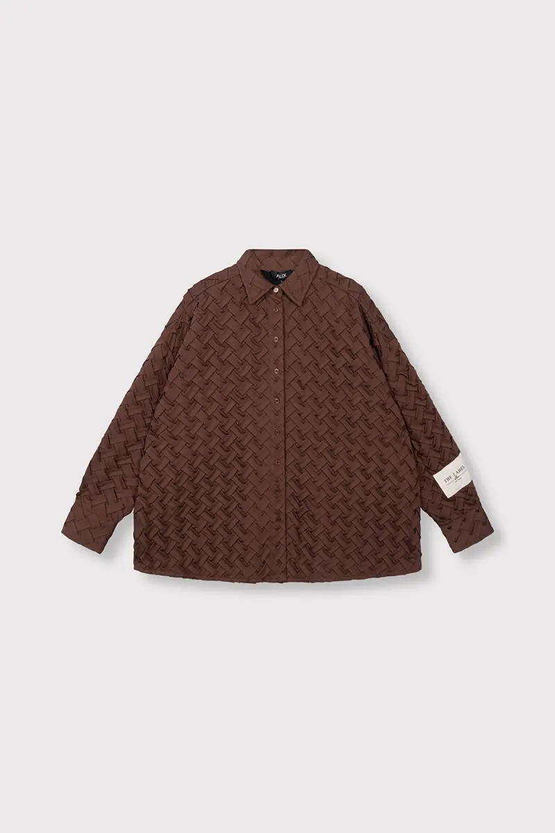 Pleated blouse