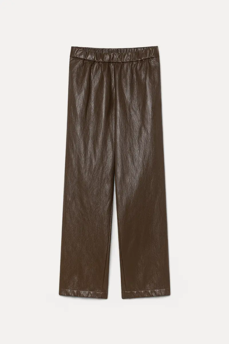 Pomandere Faux leren broek