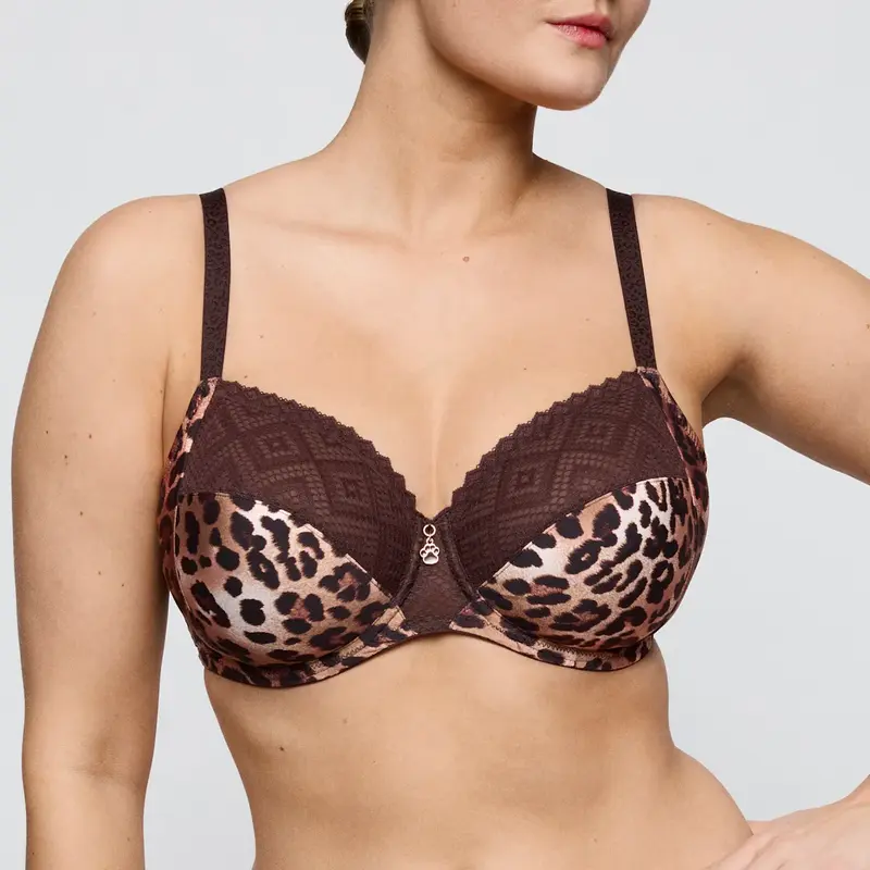 Prima Donna Twist volle cup Beugel BH - Giganni 0142620 - Leopard Bloom