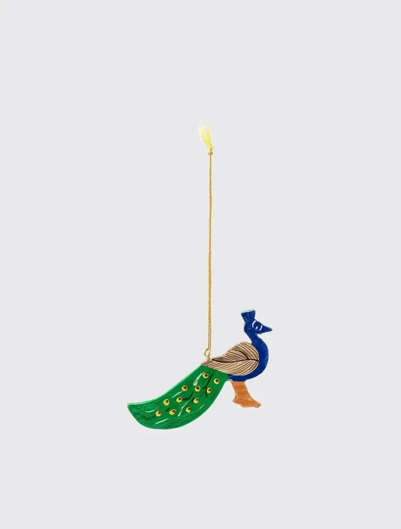 Proud Peacock Ornament