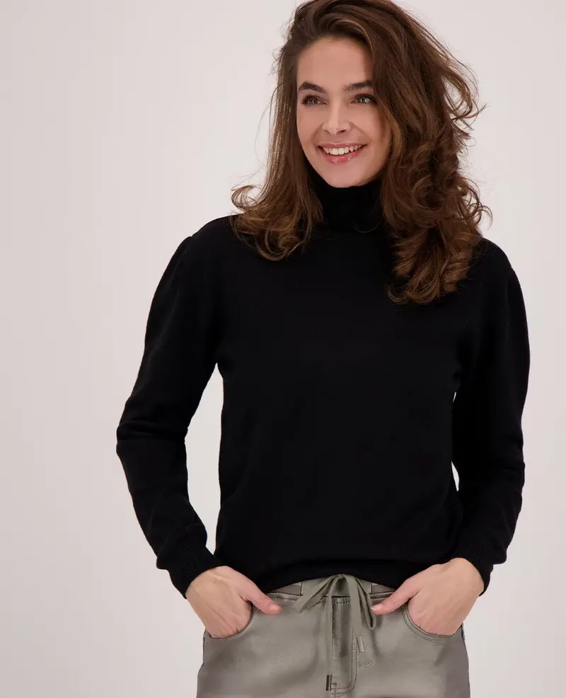 Pull Colle | Zwart