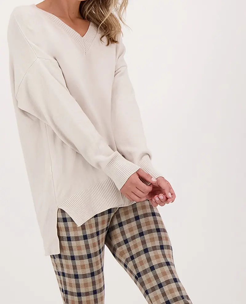 Pull Longue | Beige