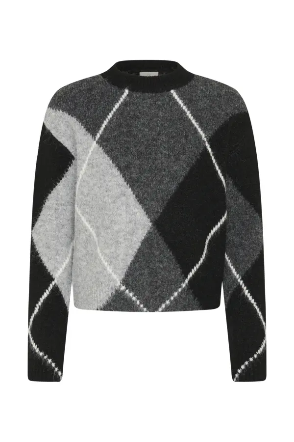 Pullover kagrith knit 10512015 Grey melange