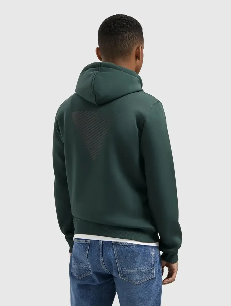 Pure Path - Essential Logo Hoodie Dark Green