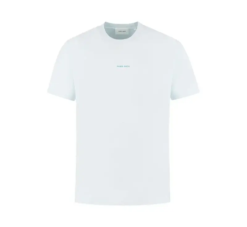 Pure Path - Fruit Market T-shirt Licht Blauw