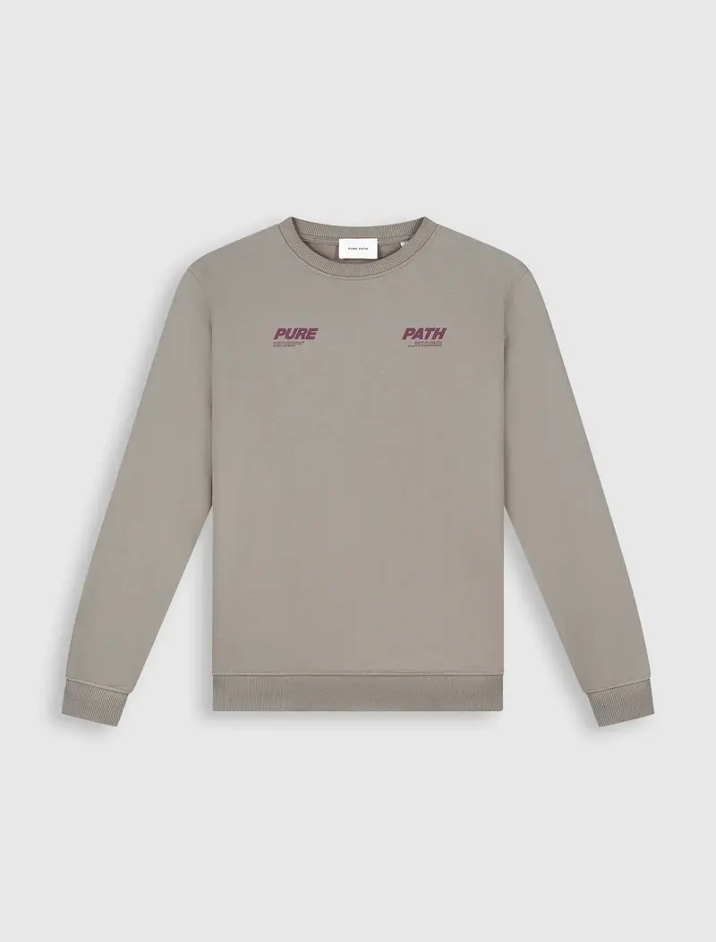 Pure Path - Pure Sweater Taupe