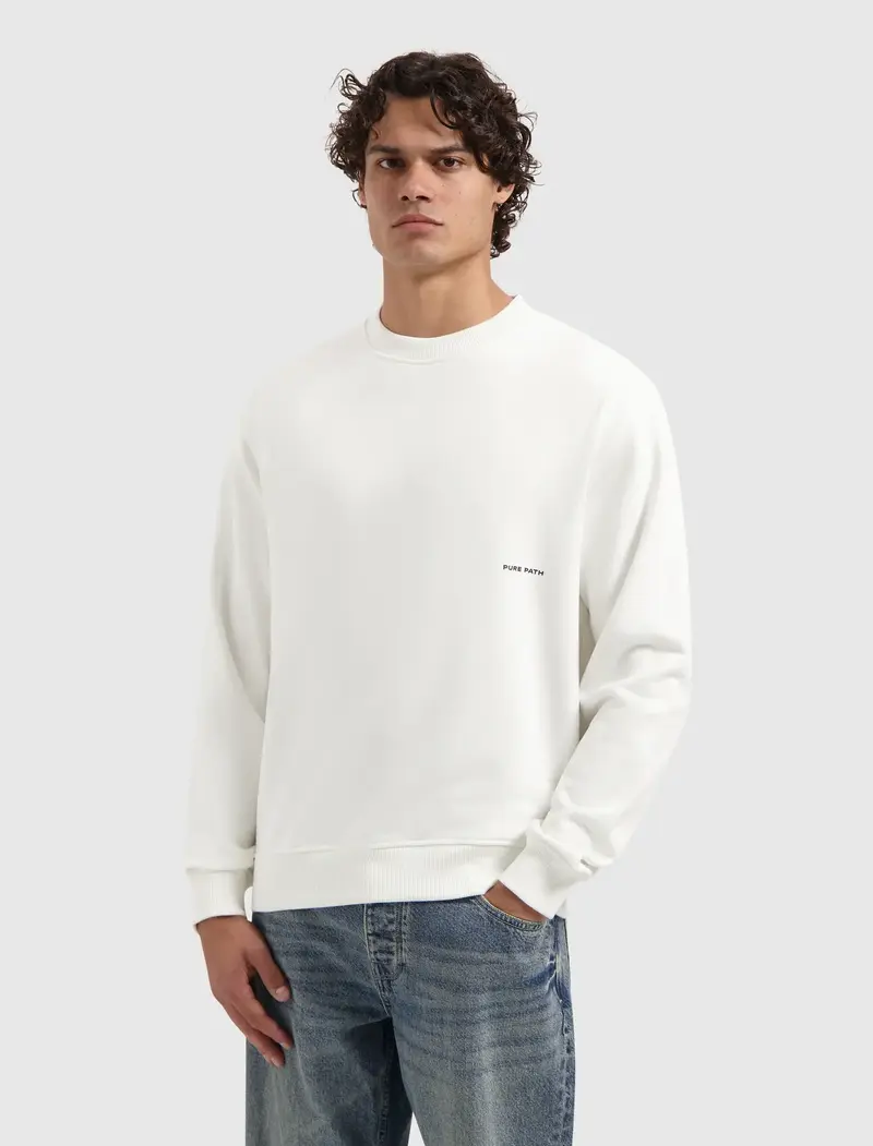 Pure Path - Sweater Loose Fit Off-White