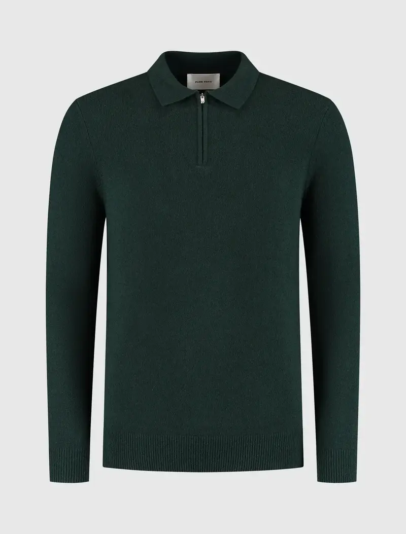 Pure Path - Towel Trui Half Zip Polo