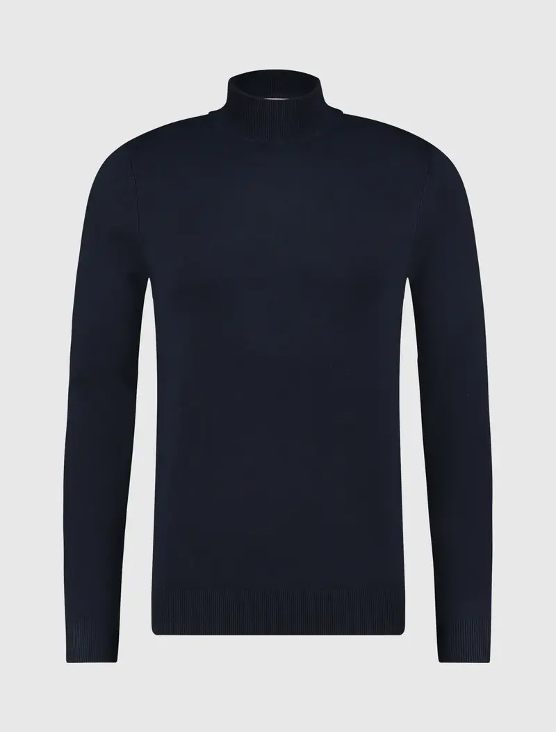 Purewhite - Essential Knit Mockneck