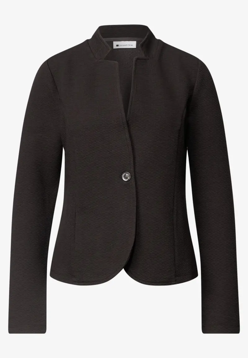 QR Structured Jersey Blazer