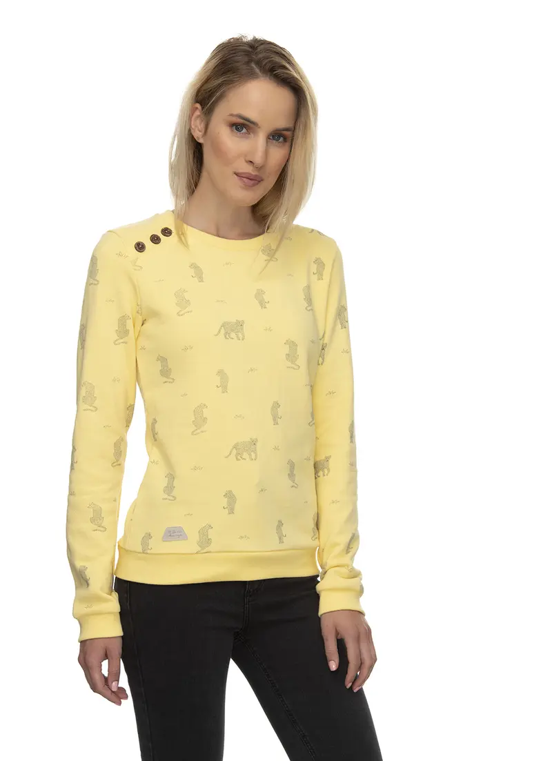 Ragwear Sweatshirt Glorious Tiger Yellow