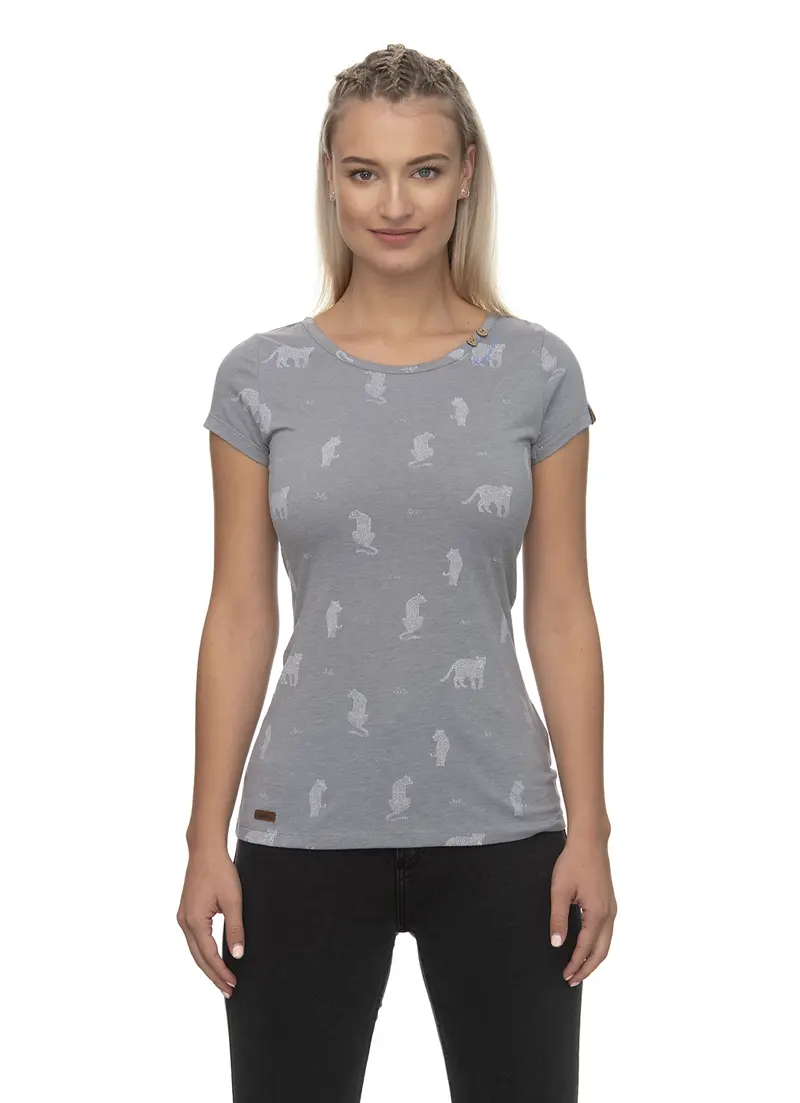 Ragwear Top Mint Tiger Grey