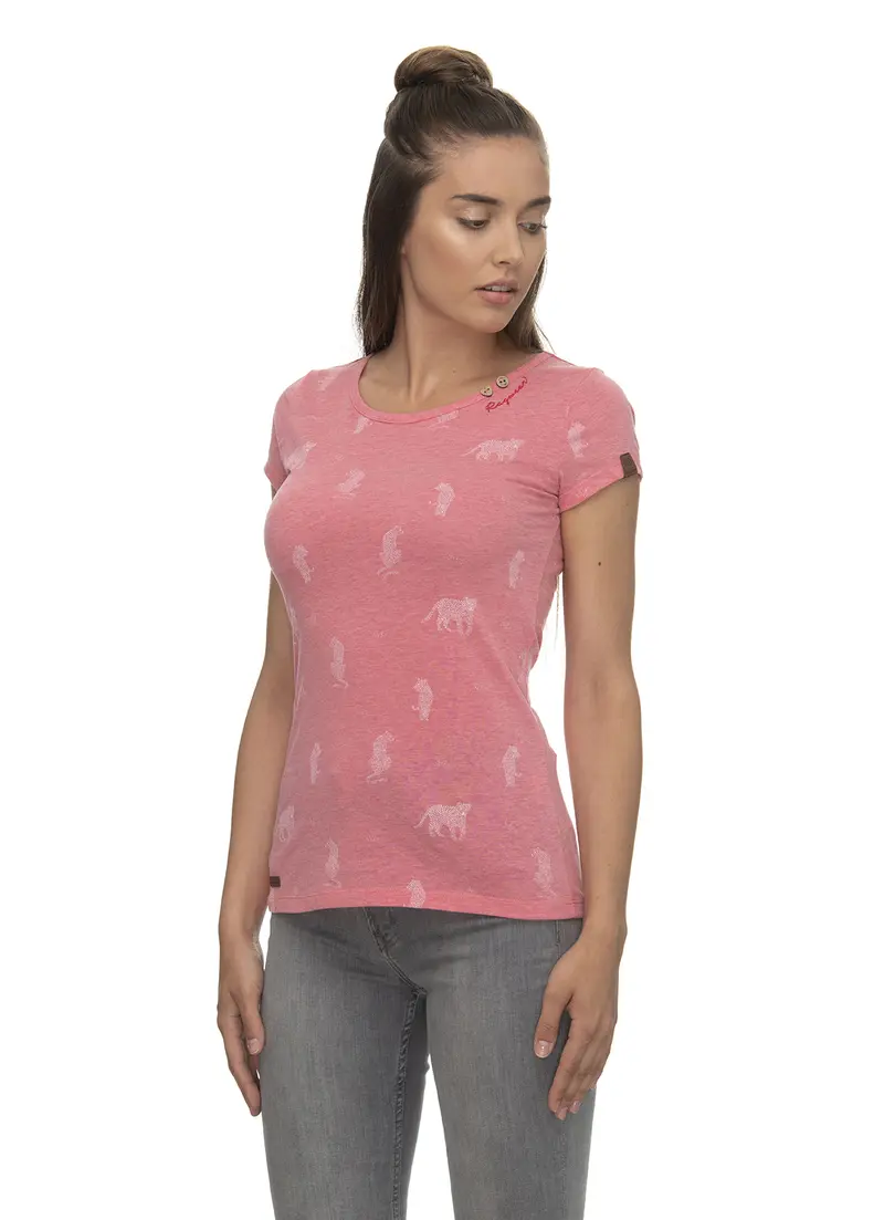 Ragwear Top Mint Tiger Rose